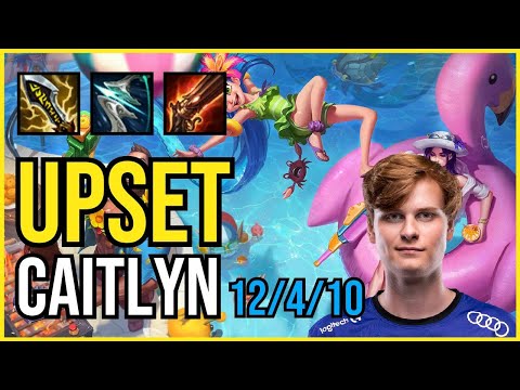 UPSET - CAITLYN vs JINX ADC - EUW Grandmaster - Patch 11.4