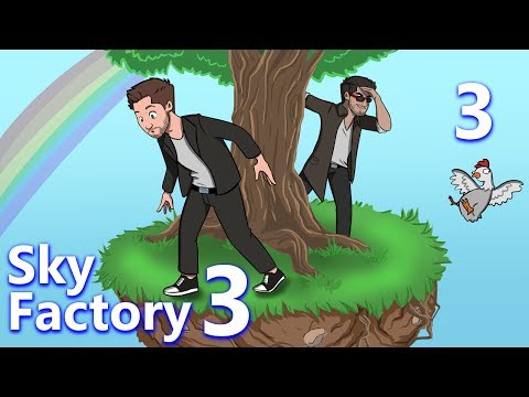 Minecraft: Sky Factory 3 w/ CaptainSparklez - Ep 3 - INTO THE CRUCIBLE