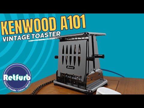 1950's Kenwood A101 Vintage Toaster Refurb Restoration - Retfurb Vintage Refurb