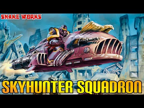 What is a Jetbike Sky Hunter Squadron? Lore and Background - Horus Heresy - Space Marines