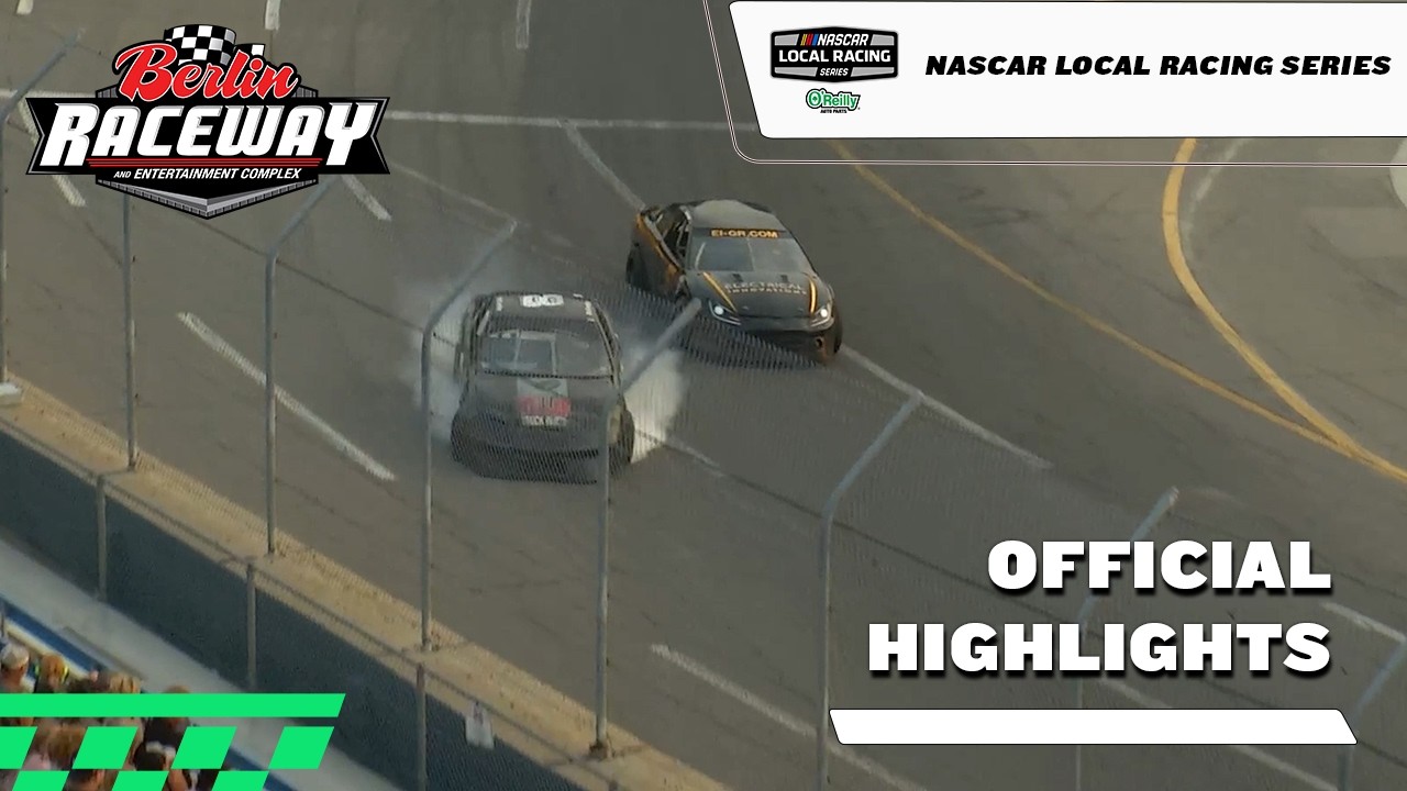 NASCAR Local Racing Series Highlights from Berlin Raceway