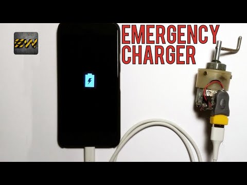 Emergency Mobile Charger Using DC Motor : 3 Steps (with Pictures) -  Instructables