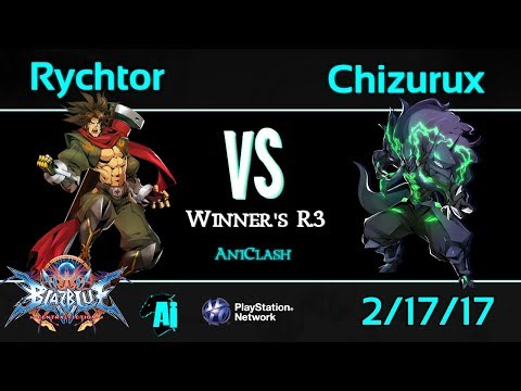 AniClash 60 - Rychtor (Bang) vs. Chizurux (Susanoo) Winner's R3 - BBCF Blazblue CF