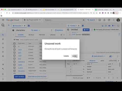 Intuitive SQL For Analytics | Running our first query