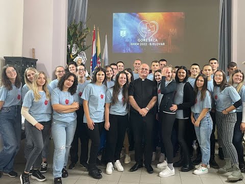 Mladi župe Potoci-Bijelo Polje hodočastili na Skup hrvatske katoličke mladeži, Bjelovar, 17.9.2022.