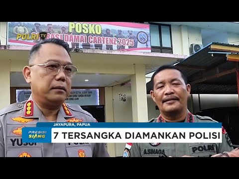 PENYELIDIKAN KASUS PEREDARAN SENJATA OLEH TIM GABUNGAN SATGAS GAKKUM OPERASI DAMAI CARTENZ 2025