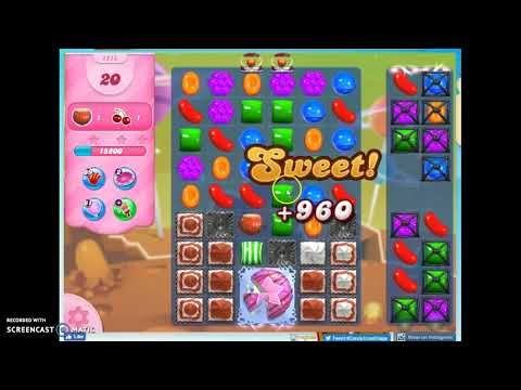 Candy Crush Level 1215 Audio Talkthrough, 2 Stars 0 Boosters