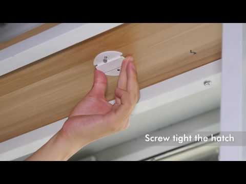How to install yi dome camera on ceiling