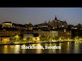 Early Morning Walk In Stockholm Light Rain Walk 4K The Most Beautiful Scandinavian City