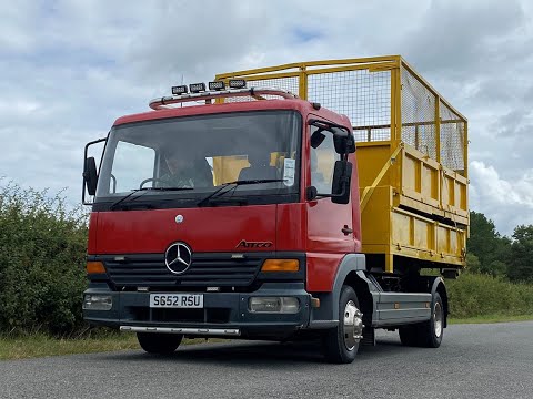 Mercedes Benz Atego 815 4 X 2 Hook Loader