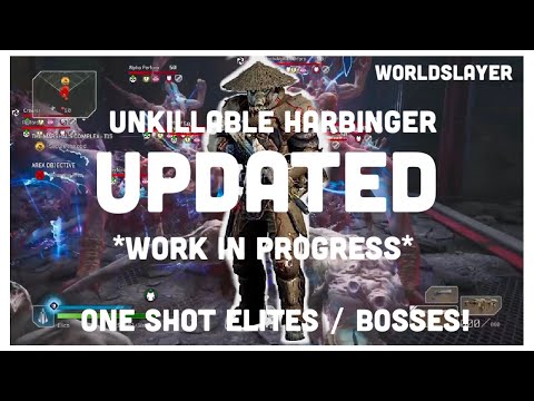 Trickster Unkillable Harbinger. Massive Hits! [Outriders Worldslayer]