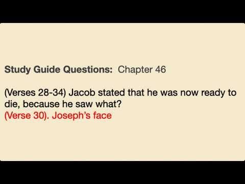 Overview of Genesis 46-47 (Verse by Verse Study)