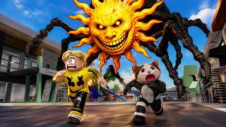 فيلم روبلوكس : لو بصيت في عينه...👁️ يعتبرك عدو وهتموت فورًا! ☀️| الهروب من صن مان المميت 😱 sunman فيلم روبلوكس : لو بصيت في عينه...👁️ يعتبرك عدو وهتموت فورًا! ☀️| الهروب من صن مان المميت 😱 sunman