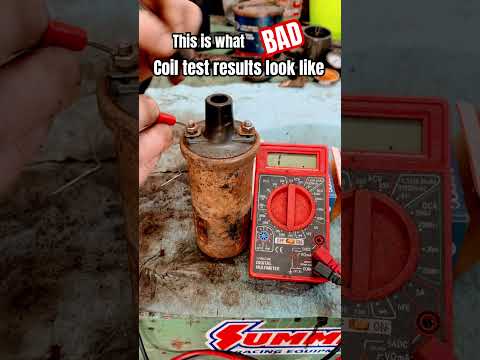 Testing a BAD ignition coil #shorts #automobile #car #diy #mechanic #tips #test