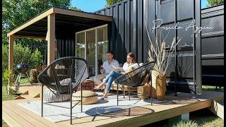 THE INTEGRATION OF THIS CONTAINER HOME IS INCREDIBLE! Full Tour