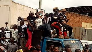 Arrivée de l'OC BUKAVU DAWA à Bukavu en provenance de l'UGANDA.(2)