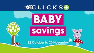 Big baby savings at Clicks