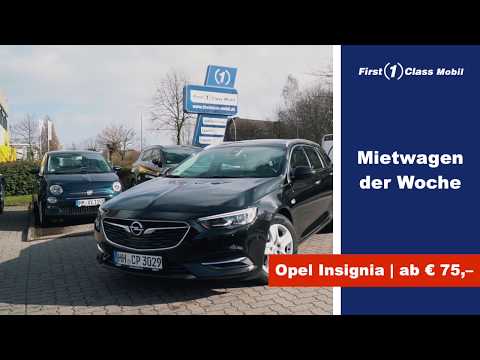 Unser Mietwagen der Woche: ein Opel Insignia