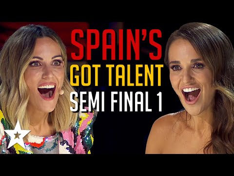 ALL AUDITIONS From Spain's Got Talent 2022 Semi Final 1 | Got Talent Global