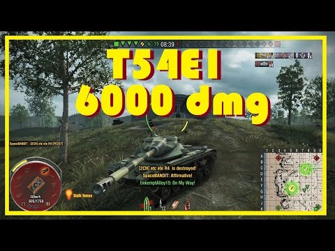 WOT XBOX/PS4: T54E1 Overlord [5 kills, 6K dmg]