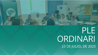 Ple ordinari 23/07/2025