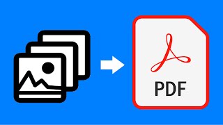 How to Merge Pictures into One PDF! (FREE)