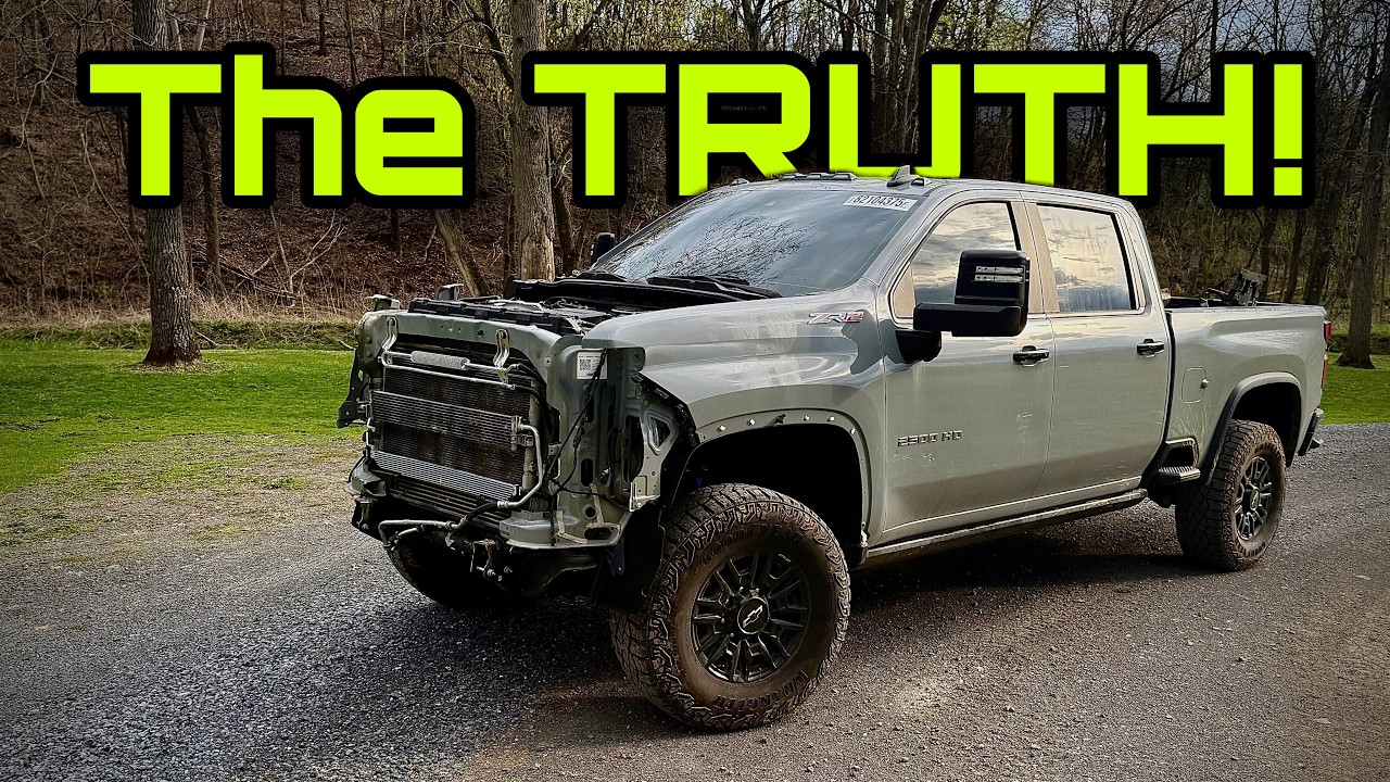 I Rebuilt the CHEAPEST TOTALED Duramax ZR2 then found the guy who crashed it!