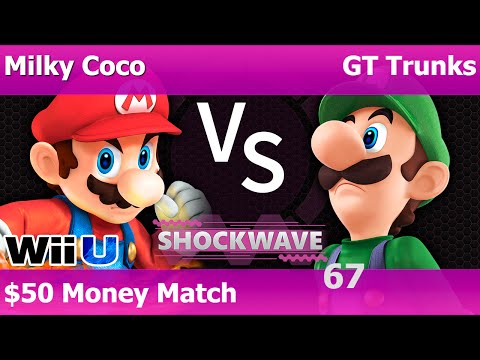 SW 67 Smash 4 - Milky Coco (Mario) vs GT Trunks (Luigi) - $50 Money Match