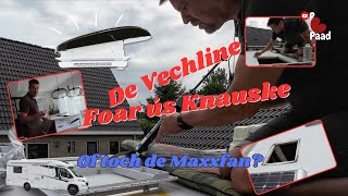 Vlog #40 Inbouw Vechline dakventilator (Campergadgets)