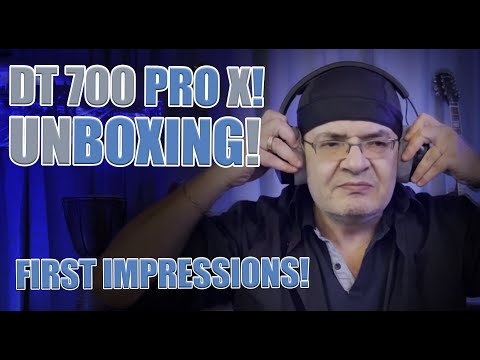 Bayerdynamics DT700 Pro X Unboxing and first Impression!