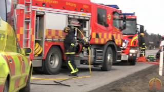 preview picture of video 'Frontalkrock på Rv55 vid Ramstalund'