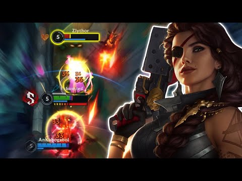 Wild Rift Samira Dragon Lane Gameplay in Season 20 (Build & Runes)