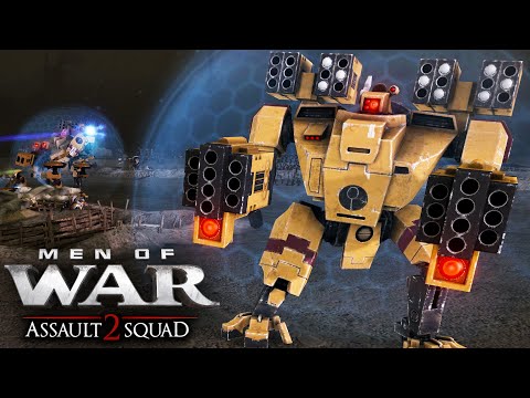 TAU EMPIRE vs TYRANIDS - Men of War: Assault Squad 2 | Warhammer 40k Mod (4K)