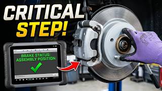 Mercedes SLK 350 Rear Brake Service – Don't Skip This Step!