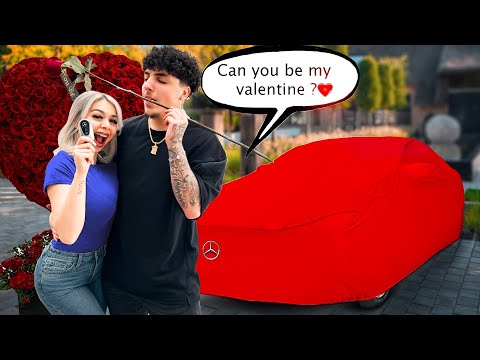 SURPRISED BRITNEY w/ a NEW CAR FOR VALENTINES DAY!! *EMOTIONAL*