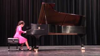 Roxy Jones, 9, Silver State competition, Nov 5, 2016. Classical piano solo 1st prize