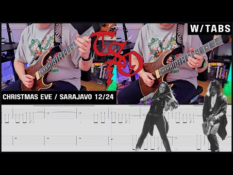 Christmas Eve Sarajevo 12/24 | Lead Guitar Parts | Tabs  | Lesson | Cover  | Tutorial