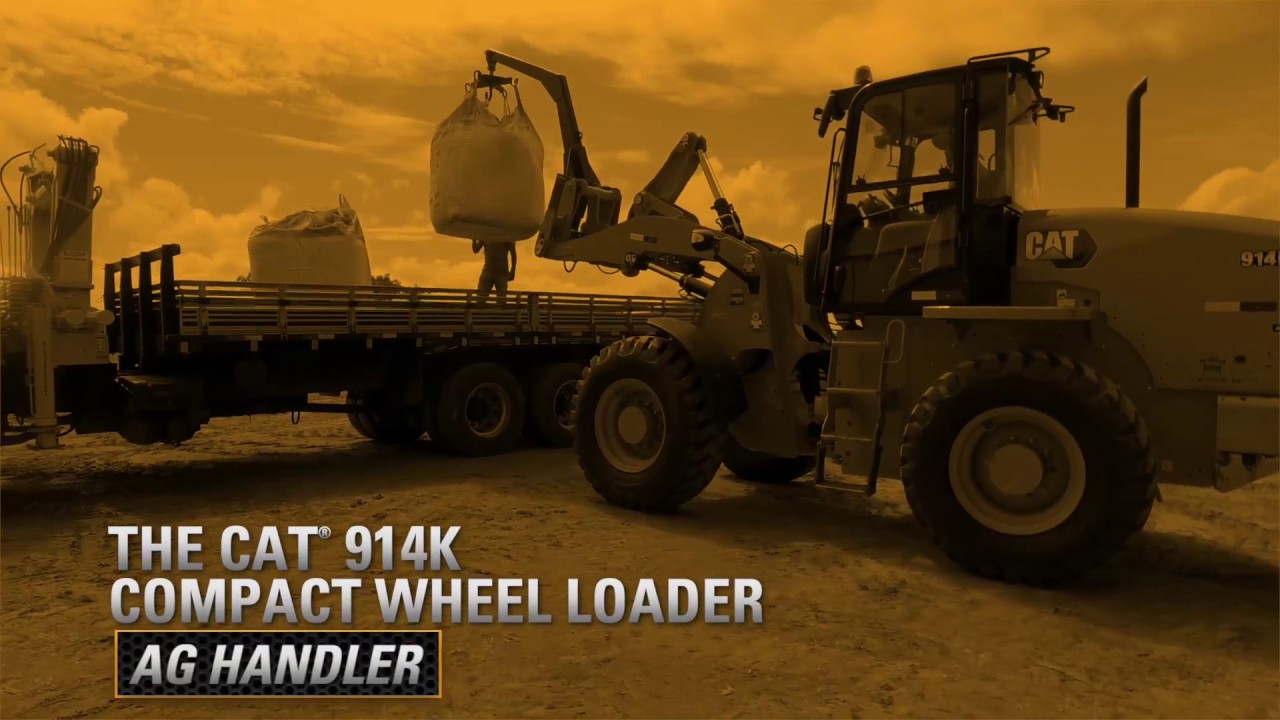 Visão Geral do Manipulador Agrícola Cat® 914K