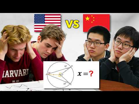 Who is Smarter? 2 American College Students vs 2 Chinese College Students