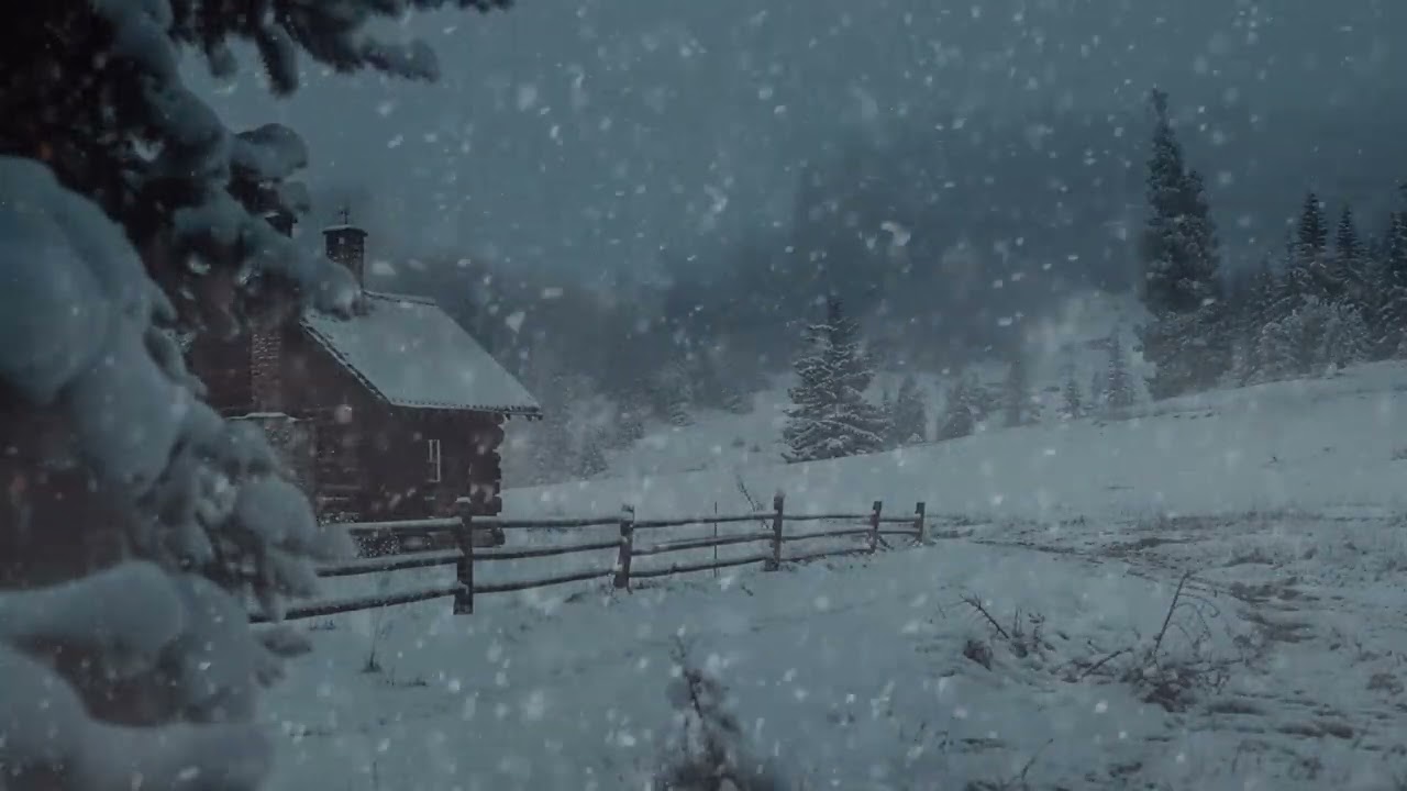 Winter’s Soft Snow Outside | A Peaceful Retreat Into Nostalgia and Warm Family Moments