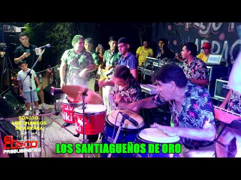 LOS SANTIAGUEÑOS DE ORO CHIQUI VS POCHO Y JINETE AUDAS