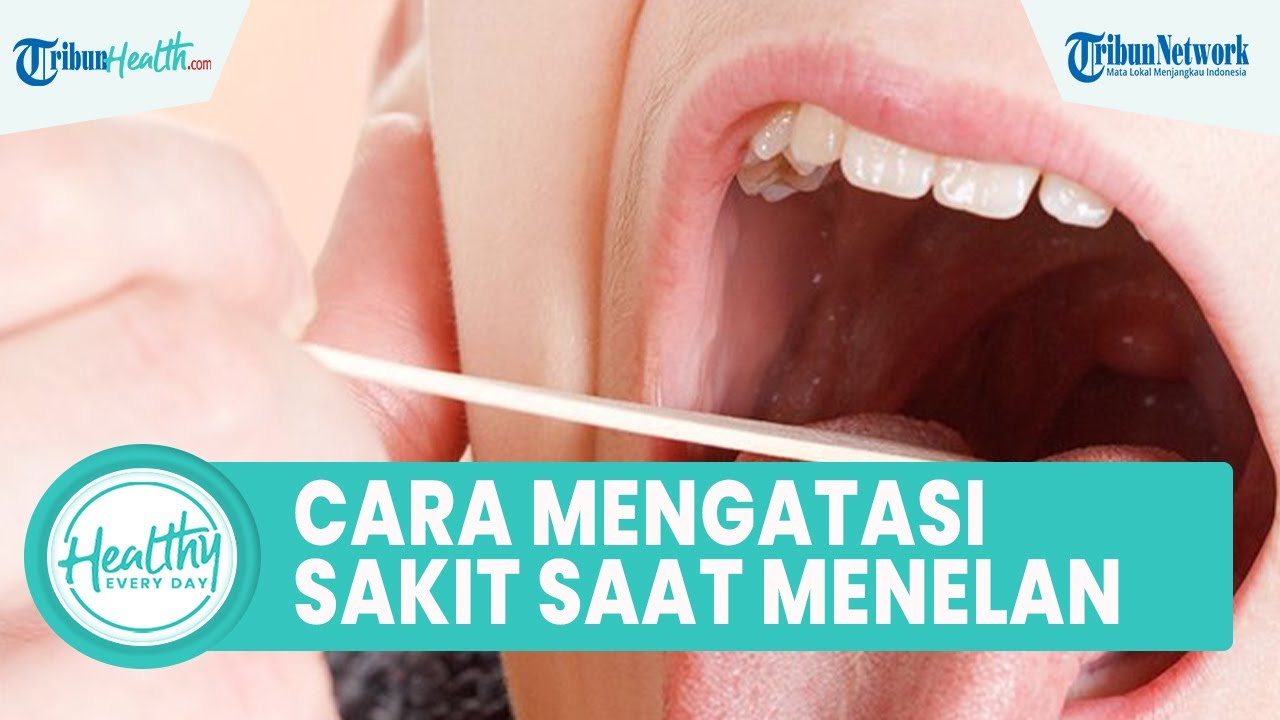 Pain when swallowing due to tonsillitis, how to it with only