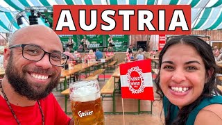 We flew to Austria for Oktoberfest 🇦🇹