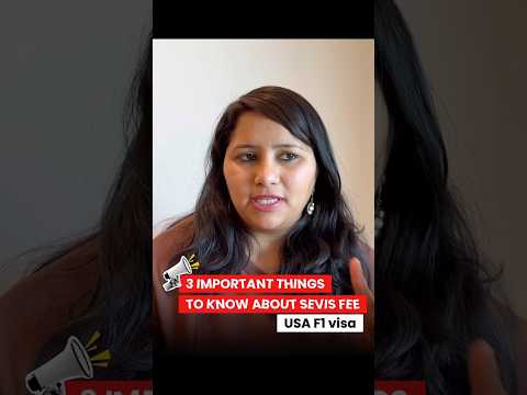 What do I need to know about the SEVIS fee before my F1 visa interview?