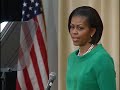 First Lady Obama on supporting military families