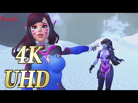 【VAM】God of romance【MMD】D.Va and Widowmaker【4K】