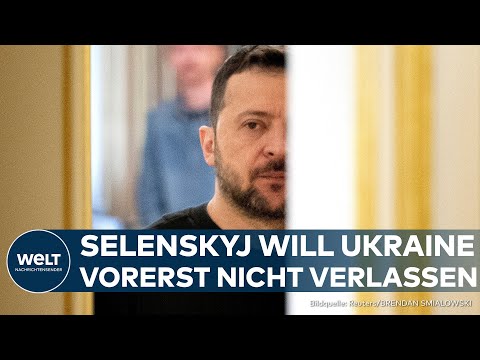 UKRAINE-KRIEG: Drohender Durchbruch bei Charkiw! Selenskyj sagt alle Auslandsreisen ab