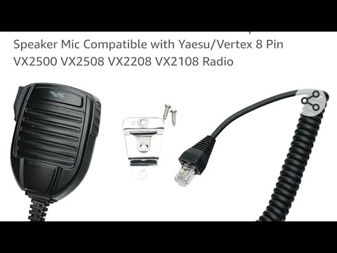 Amazon mh67a8j mic 🎤 for yaesu ft450 897 857 818 817 891 modify to work!