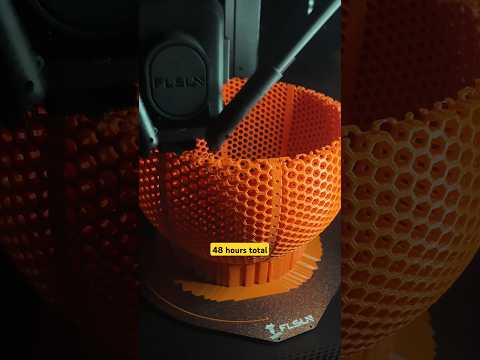 I tried 3D printing a basketball... #3dprinting