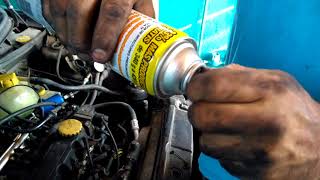 Adaptador económico para bote de presurizado para lavar tus inyectores fácil